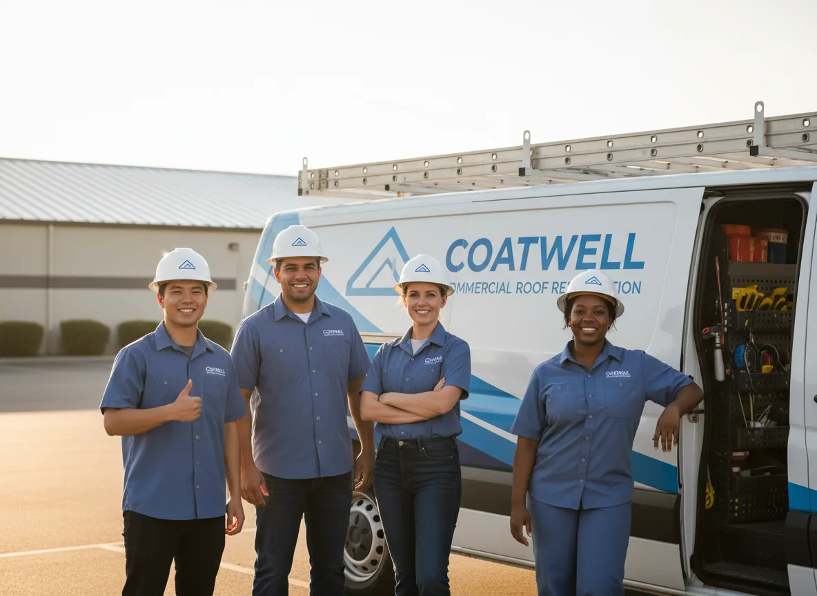 Commercial roof coating company in Anna, OH